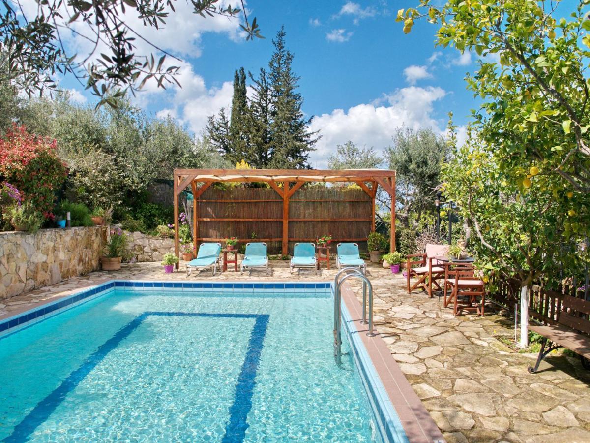 Villa Toula With Pool Nr Armeni Crete Makhairoí Eksteriør billede