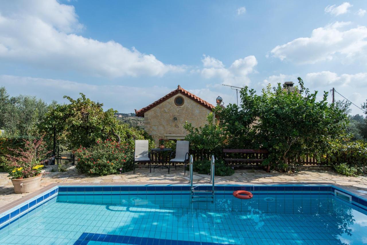 Villa Toula With Pool Nr Armeni Crete Makhairoí Eksteriør billede